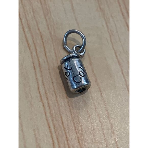 Diet Cola Sterling Silver Jewelry Charm - Picture 2 of 4
